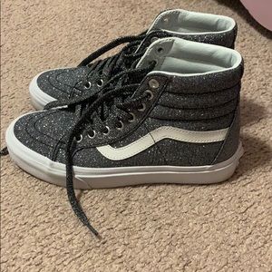 Glitter hi top Vans